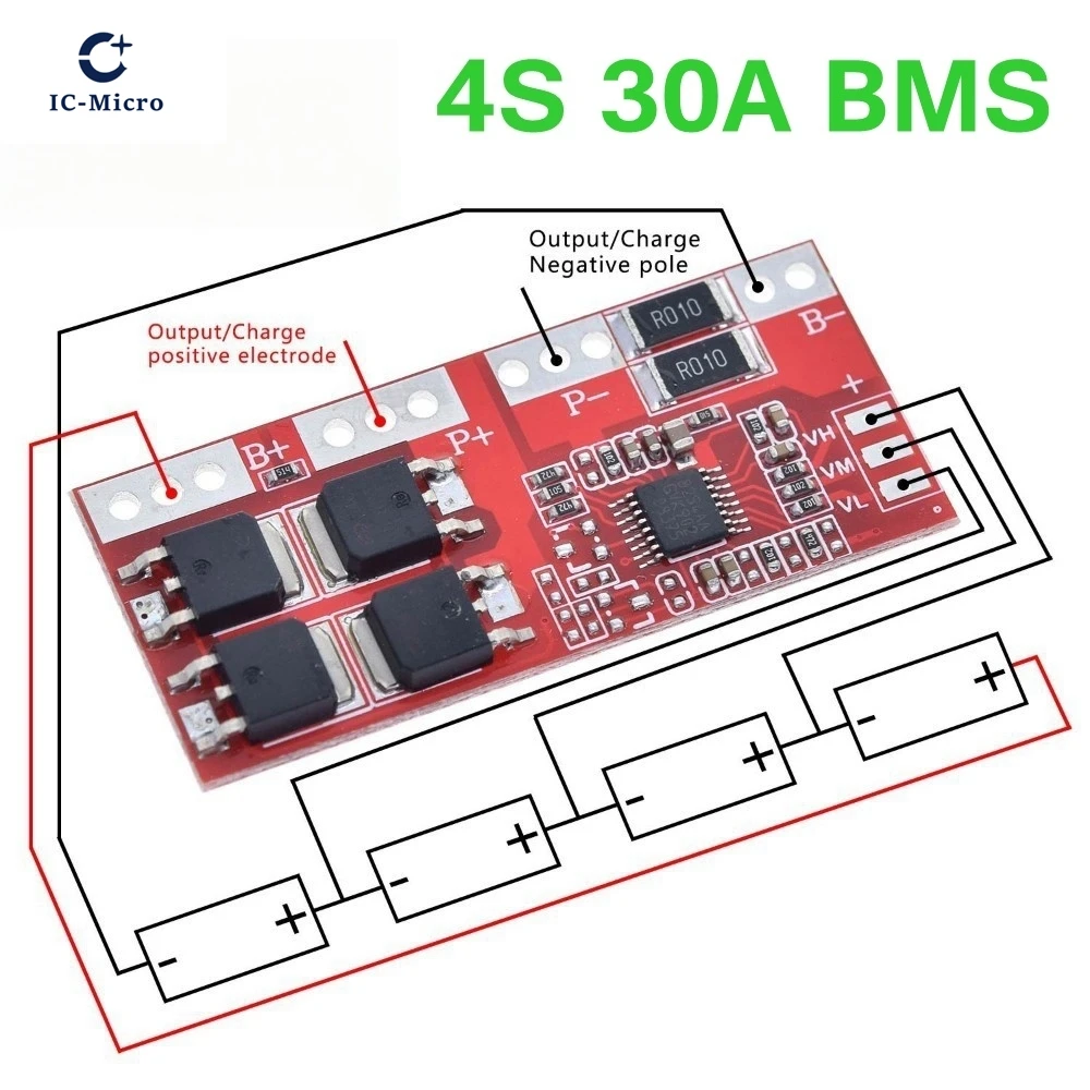 4S 30A High Current…