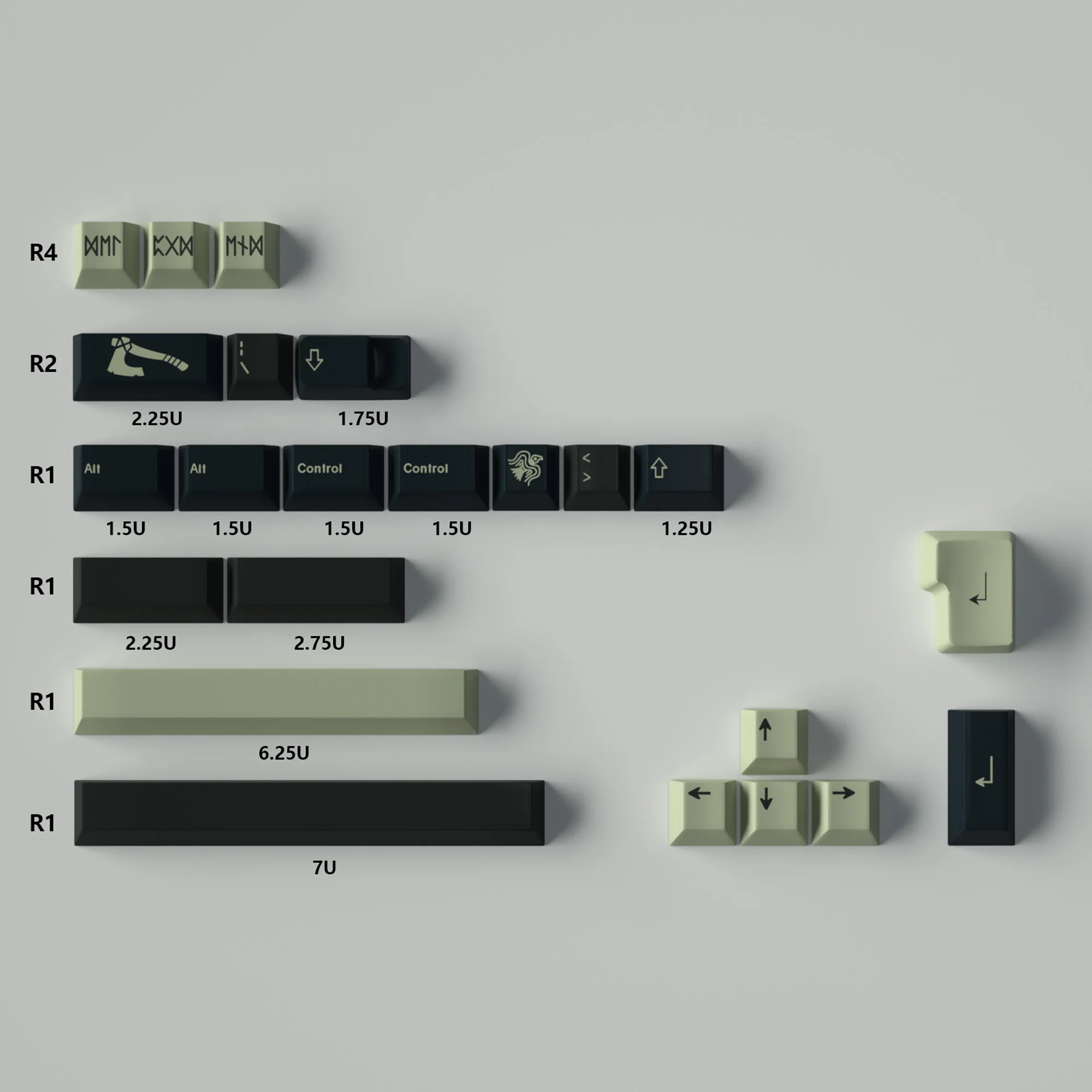 GMK Personality Keycaps 130 keys cherry keycaps Double Shot PBT keycaps For MX Switches Mechanical Keyboard Game ISO Keys