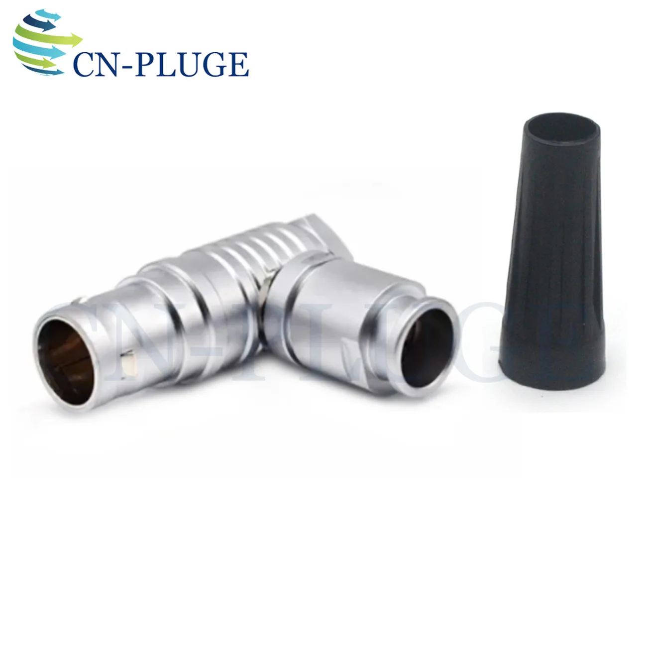 3B Connector FHG EGG 2 3 4 5 6 7 8 9 10 12 14 16 18 20 22 30 Pin M18 Metal Aviation Connector, Right Angle Plug E CG Socket