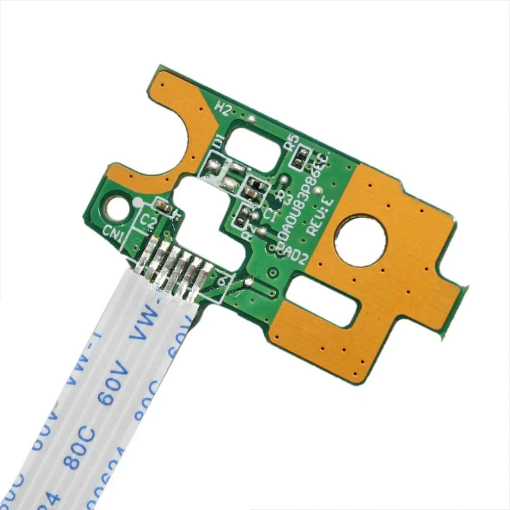 Nueva placa de botones de encendido con cinta de repuesto para HP Pavilion 14-N DA0U83PB6E0 15-N 732076-001 15-F 776780-001 15-f023wm