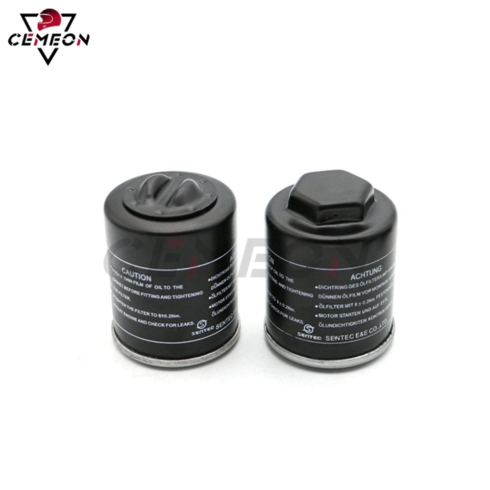 For Piaggio Scooters 125 Vespa 946 Bellissima/X7 Evo i.e./X8 Premium/Street/X9 Amalfi/Evolution/X10/X-Evo Motorcycle Oil Filter