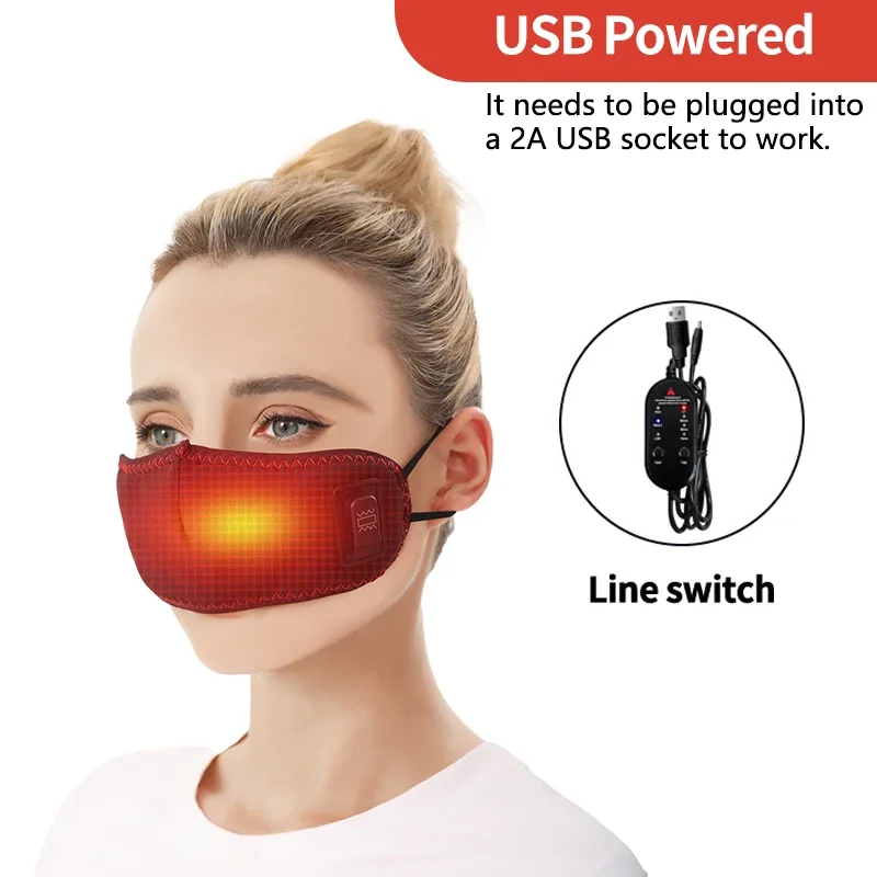 Almofada de nariz de compressa quente-massageador de vibração, terapia aquecida alívio da dor, rinite, nariz maluco, alergia nasal 3 configurações de temperatura/temporizador