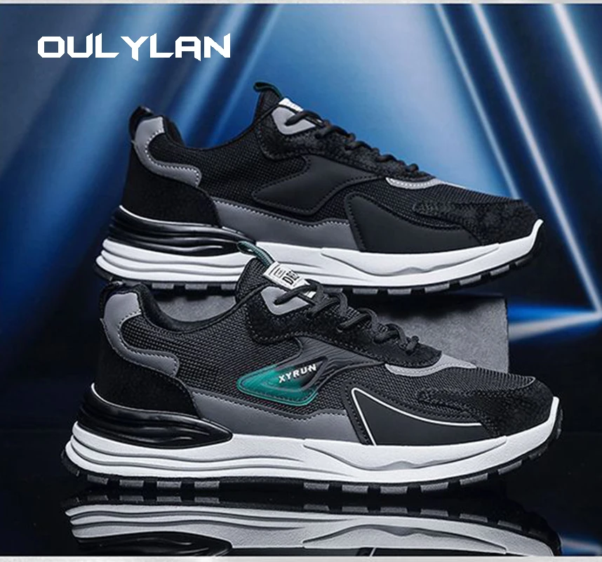 High-quality Men's Sneakers Summer Breathable Mesh Men's Running Shoes Gym Walk tennis Travel work sneaker sport