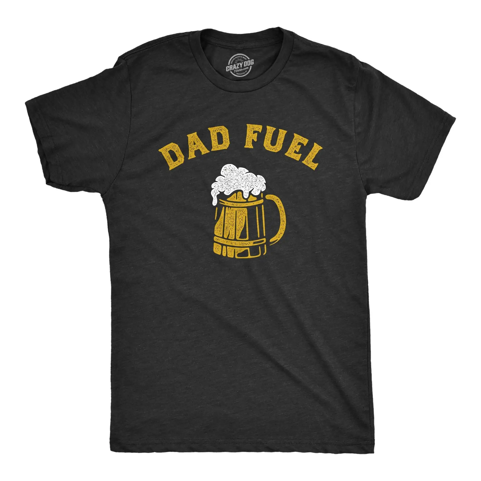 Dad Fuel T Shirt Funny Fathers Day S For Beer Drinking Pitcher