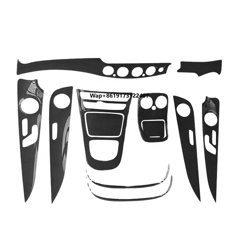 

12pcs Add on Style Carbon Interior Kits Fit for New E Class W213 RHD