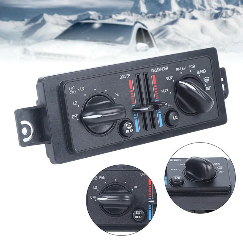 Car A/C Heater Climate Control Temperature 10308120 10447470 For Buick Century Regal 2000-2005 Regulator W/Dual Air