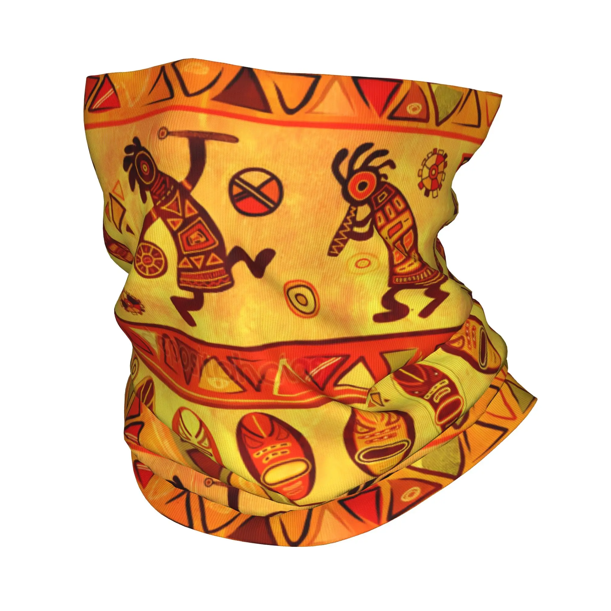 Custom Kokopelli Winter Headband Neck Warmer Men Women Ski C