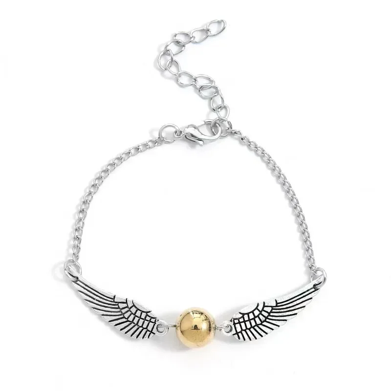 New European and American Deathly Hallows Gold Snitch Bracelet Decoration Gift Cosplay Collection Props