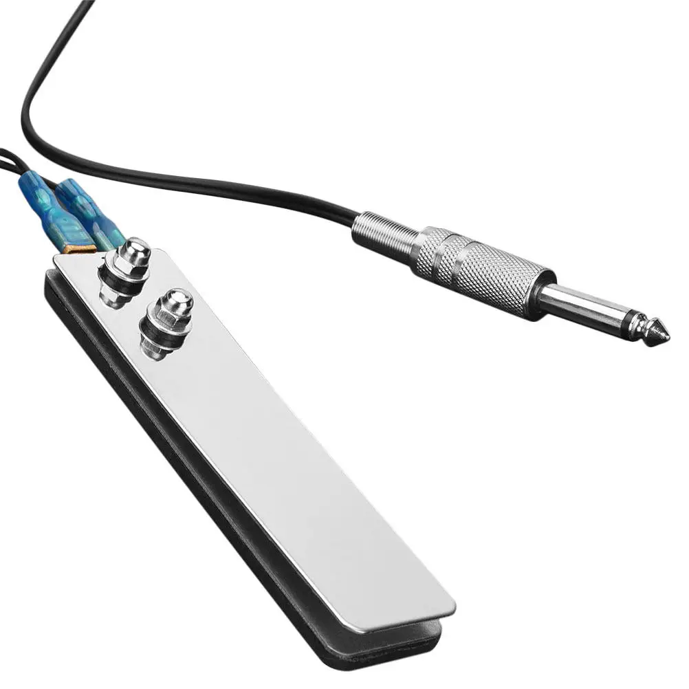 

Педаль для тату-машинки из нержавеющей стали, прямоугольная, нескользящая, с быстрым передачем сигнала, для аксессуаров тату-машинок