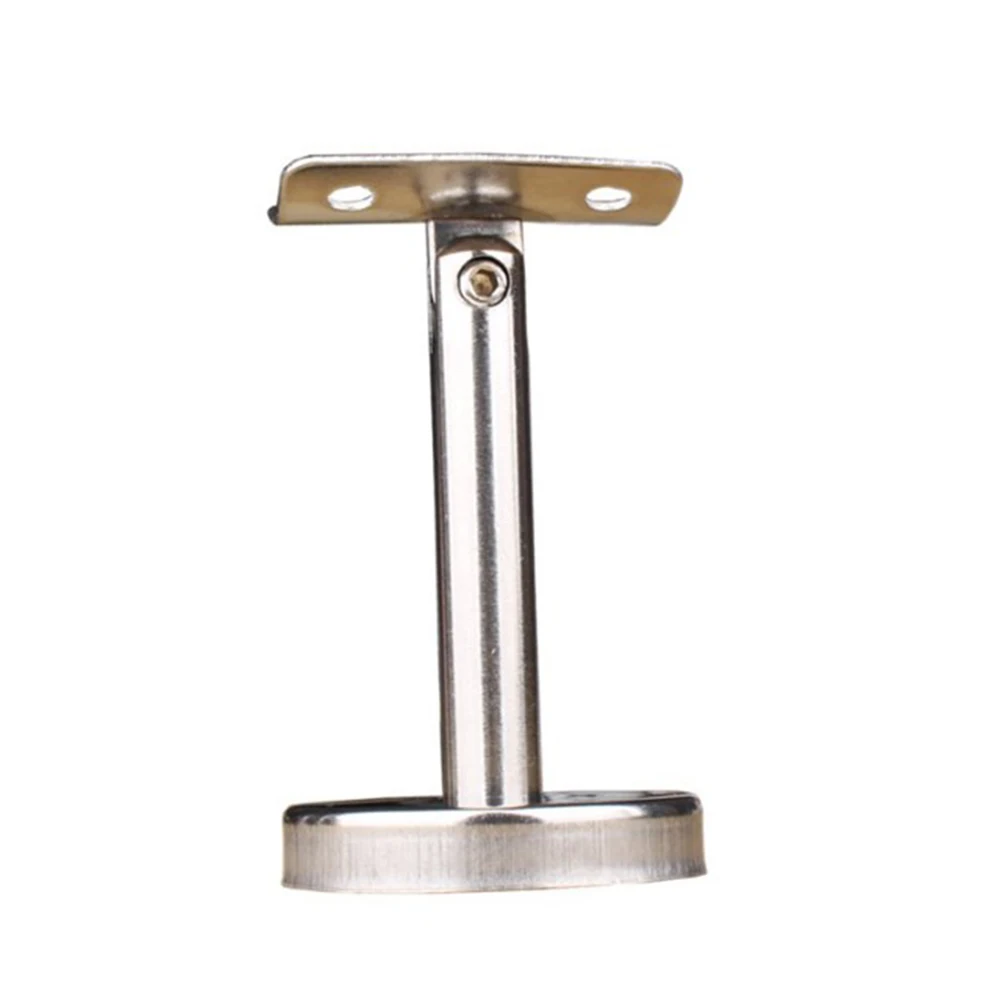 Soporte de pared de 60/80mm, soporte de columna ajustable móvil, pasamanos de acero inoxidable 304, ferretería para el hogar, 3 uds.