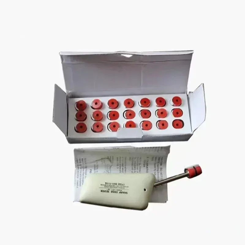 1 مجموعة شا حافة تستر الصناعية شا حافة اختبار أداة UL1439D القياسية مع 21 قطعة TC-3 قبعات اختبار الضغط #4