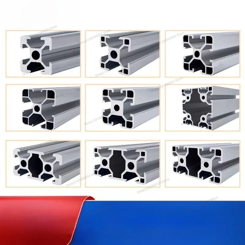 Industrial Aluminum Profiles Standard 3030 4040 Aluminum Alloy 2020 Profiles DIY Assembly Line Equipment Frame Can Be Customized