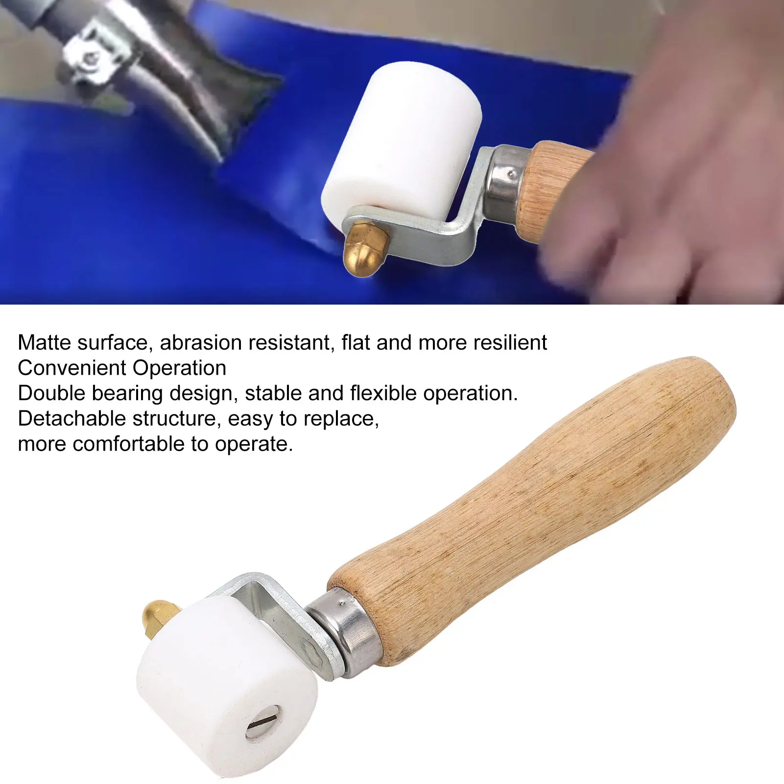 Penny Roller 280℃ High Temperature Resistant 32mm Diameter 28mm Width Corner Wallpaper Seam Roller