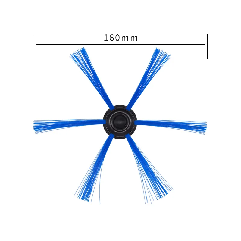 Para philips fc8603 fc8700 fc8710 fc8810 fc8820 fc8066 varrendo acessórios do robô a escova lateral escova redonda escova de limpeza 2 pçs