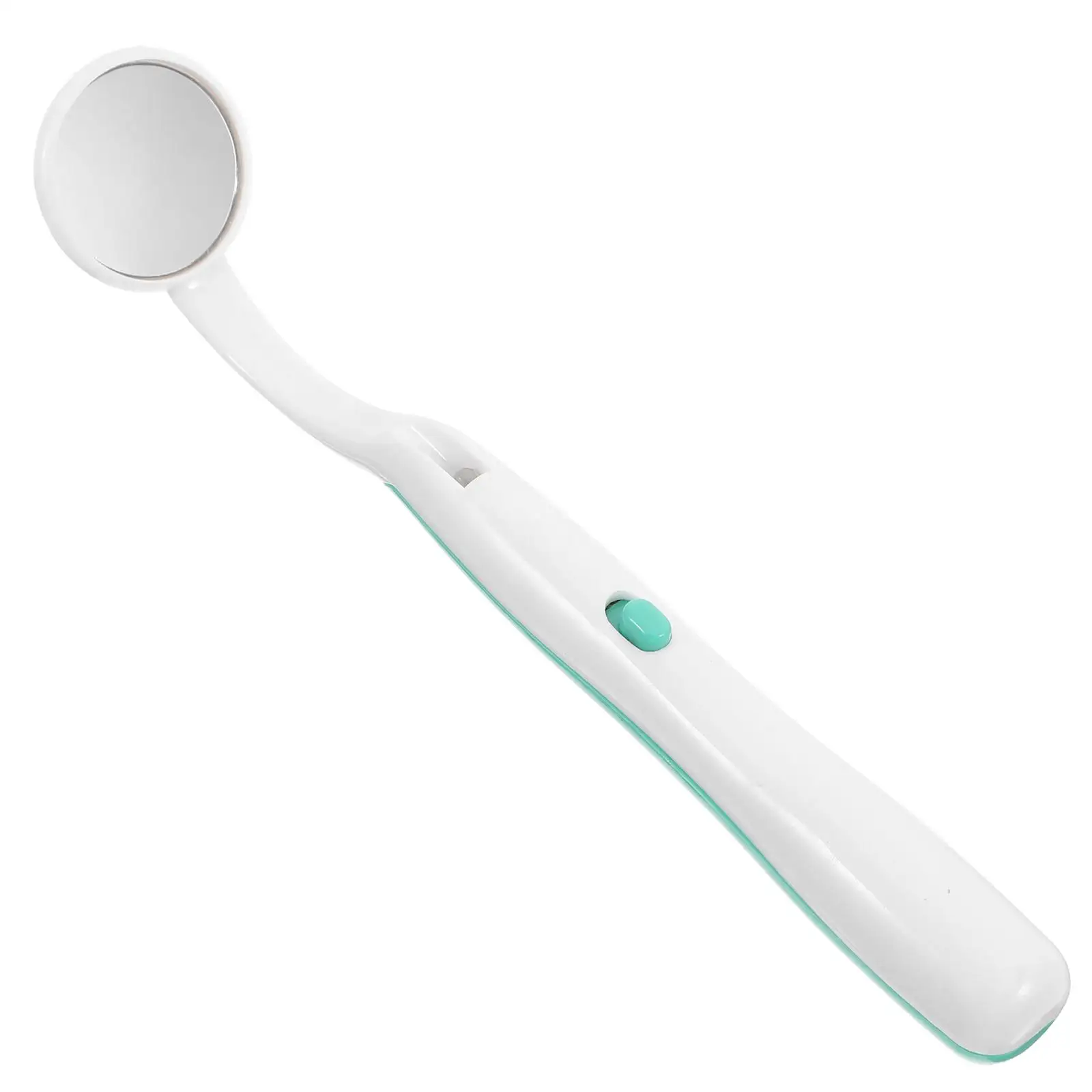 Lamped Oral Mirror LED Mouth Speculum Dental Tool for Tooth Inspection Stomatoscope Oral Care Hygiene Bright Practical Plastic