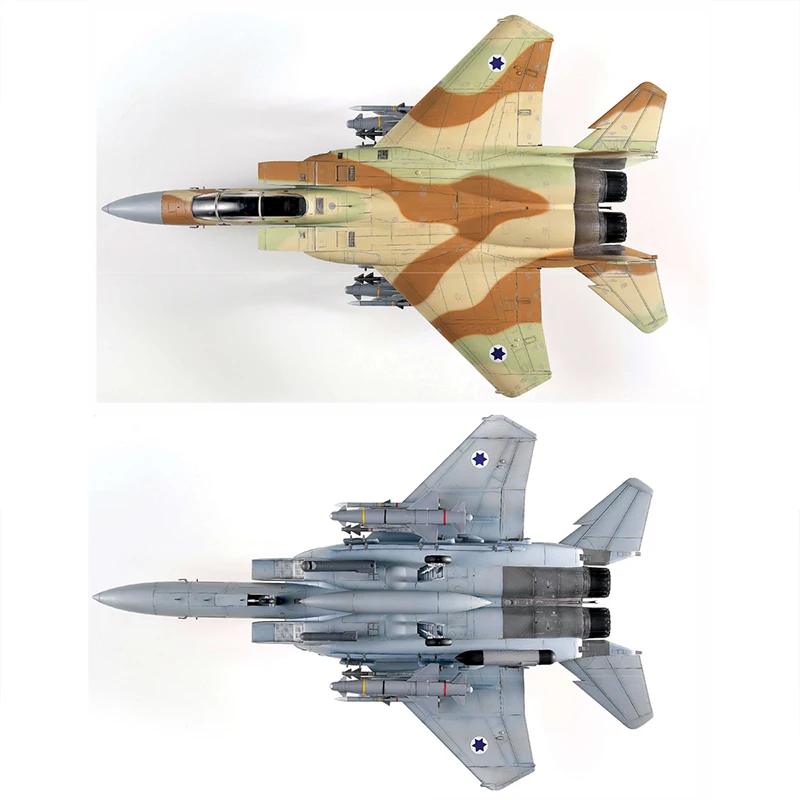 أكاديمية تجميعها نموذج طائرة عدة 12217 سلاح الجو الإسرائيلي F-15I مقاتلة 1/48 #4