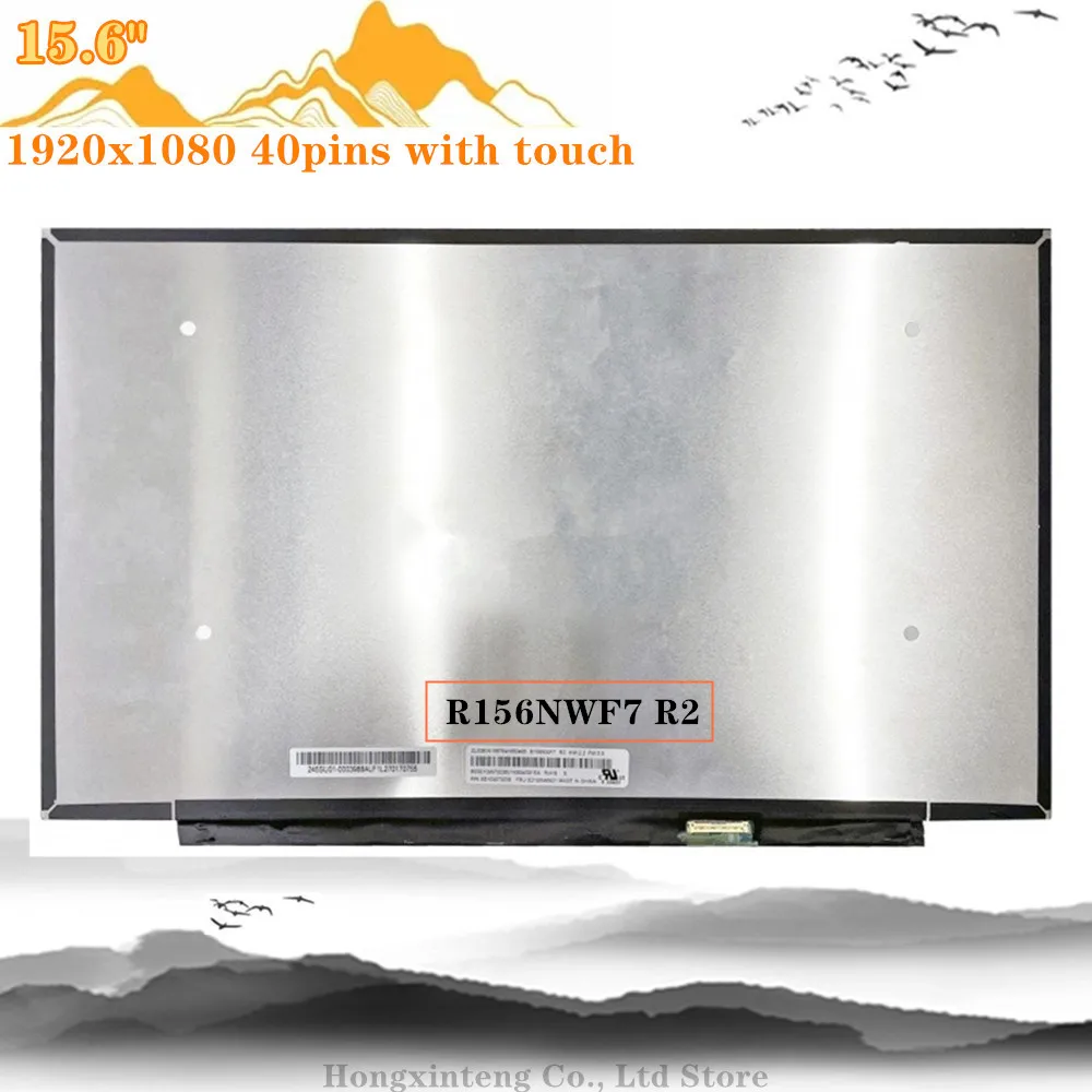 Imagem -02 - Tela Táctil do Lcd para o Portátil de Lenovo 156 Nv156fhm-t07 R156nwf7 r2 Lenovo Ideapad 515are05 5-15iil05 3-15itl6 3-15alc6 81yq 82h8
