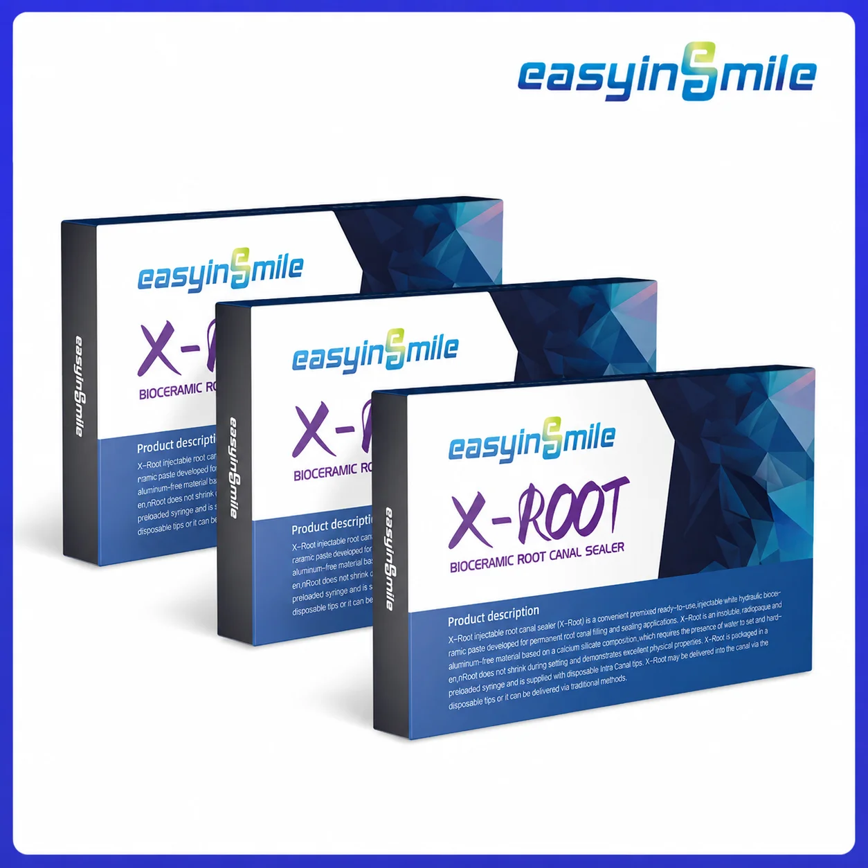 

Easyinsmile Dental Endo fill Bioceramic Sealer X-Root Root Canal Sealer Composite Filling Endo Tools Segment for Obturation