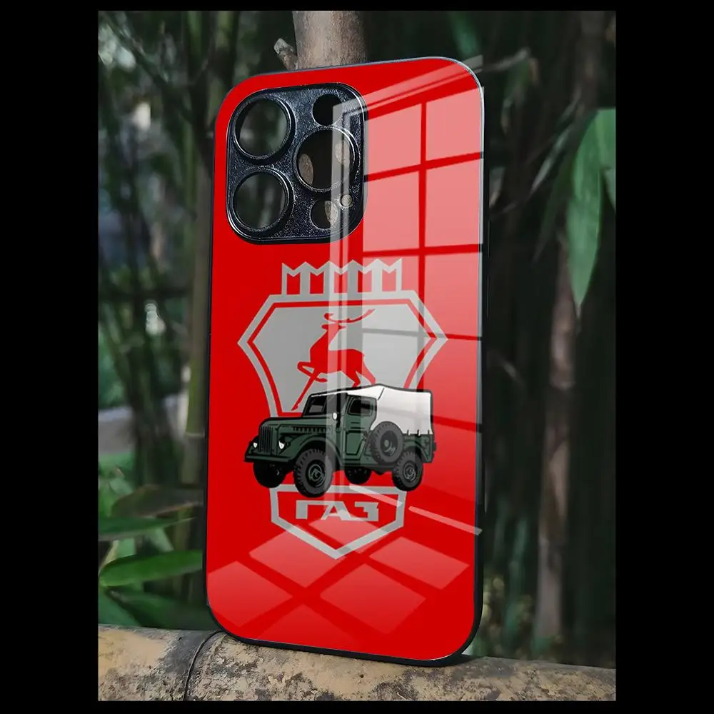 Custodia per cellulare nera con logo GAZ di marca per OPPO A 55 54 One Plus 8T 92s A93s A94 95 8 9 7 Pro FindX3 X5PRO RENO4 RENO7 Reno4se