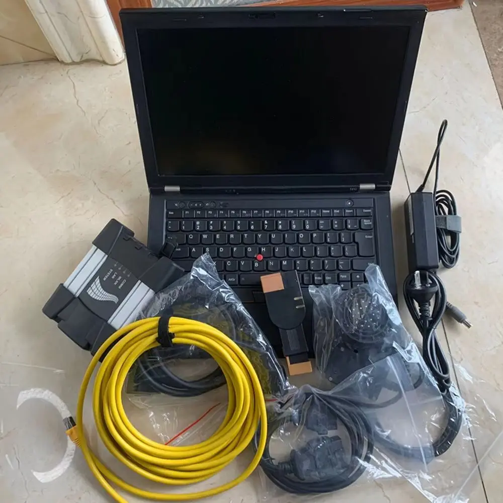 For BMW Auto Diagnostic Programming Scanner ICOM V09/2026 Multi-language Newest Software HDD in T420 I5 Laptop ready to use
