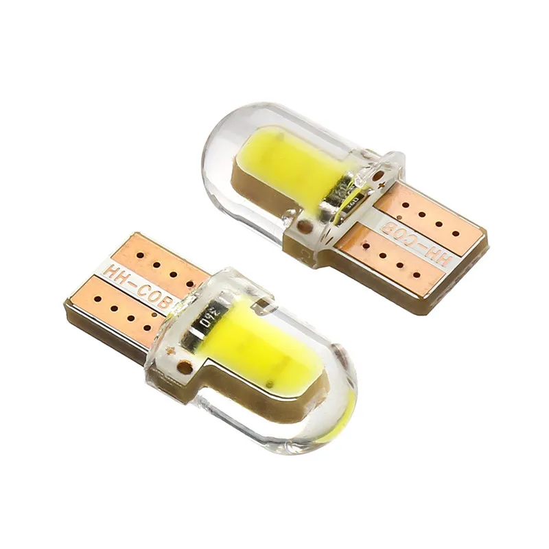 

2/4/10PCS CANBUS Bulb T10 W5W 194 LED COB 12V Car Interior Dome Reading Light Clearance Lights License Plate Lamp Signal Bulbs