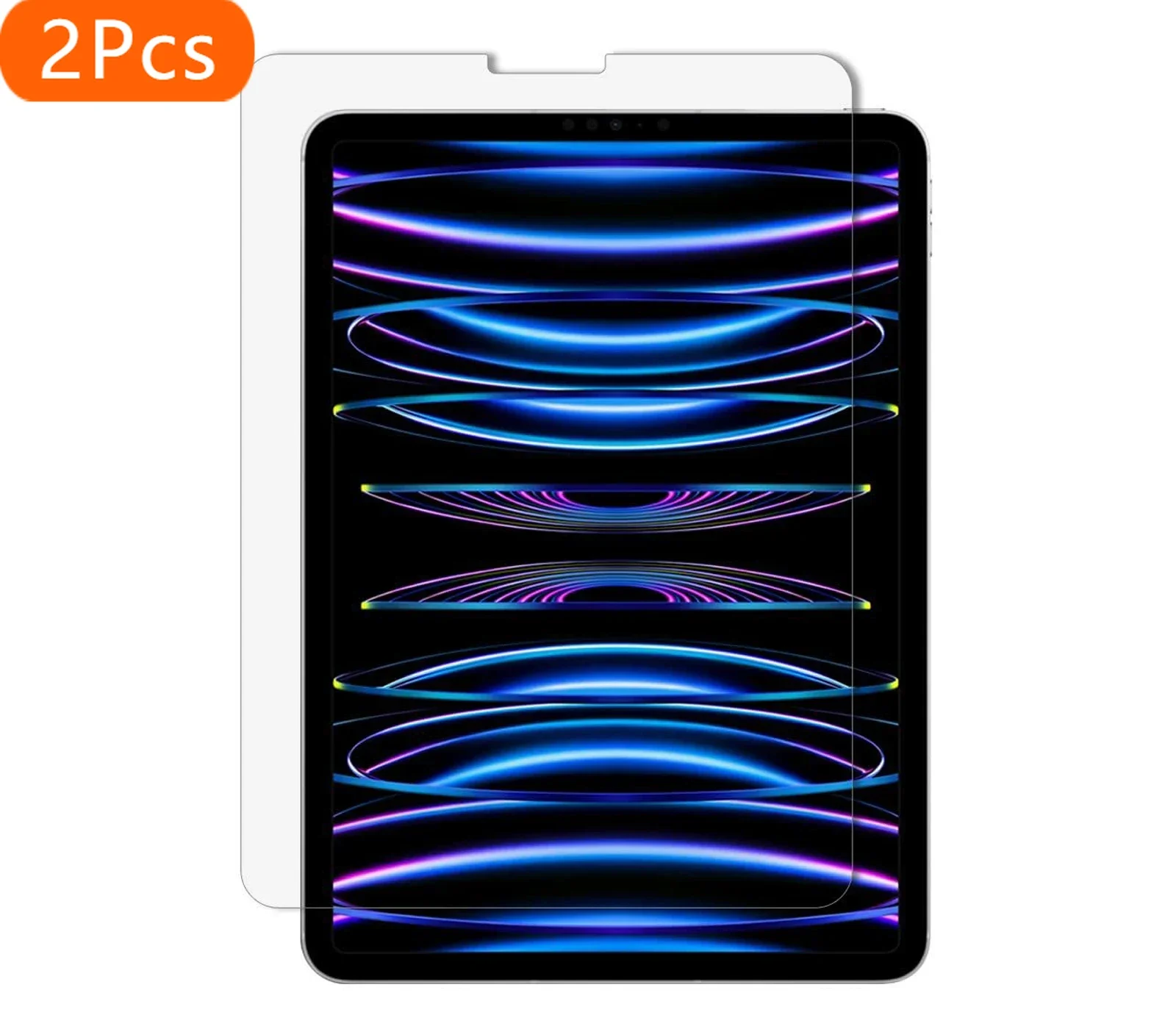 

2Pcs Screen Protector for iPad Air 5 4 Generation 10.9 Inch 5th 4th iPad Pro 11 Inch 2022 2021 2020 2018 Release Tempered Glass