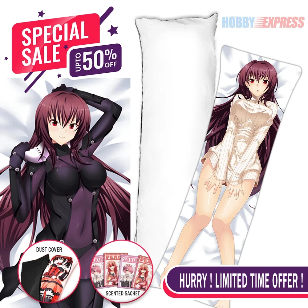 Anime Dakimakura Japanese Otaku Waifu Life Size Doublesided Hing Body Pillow Cover Scathach