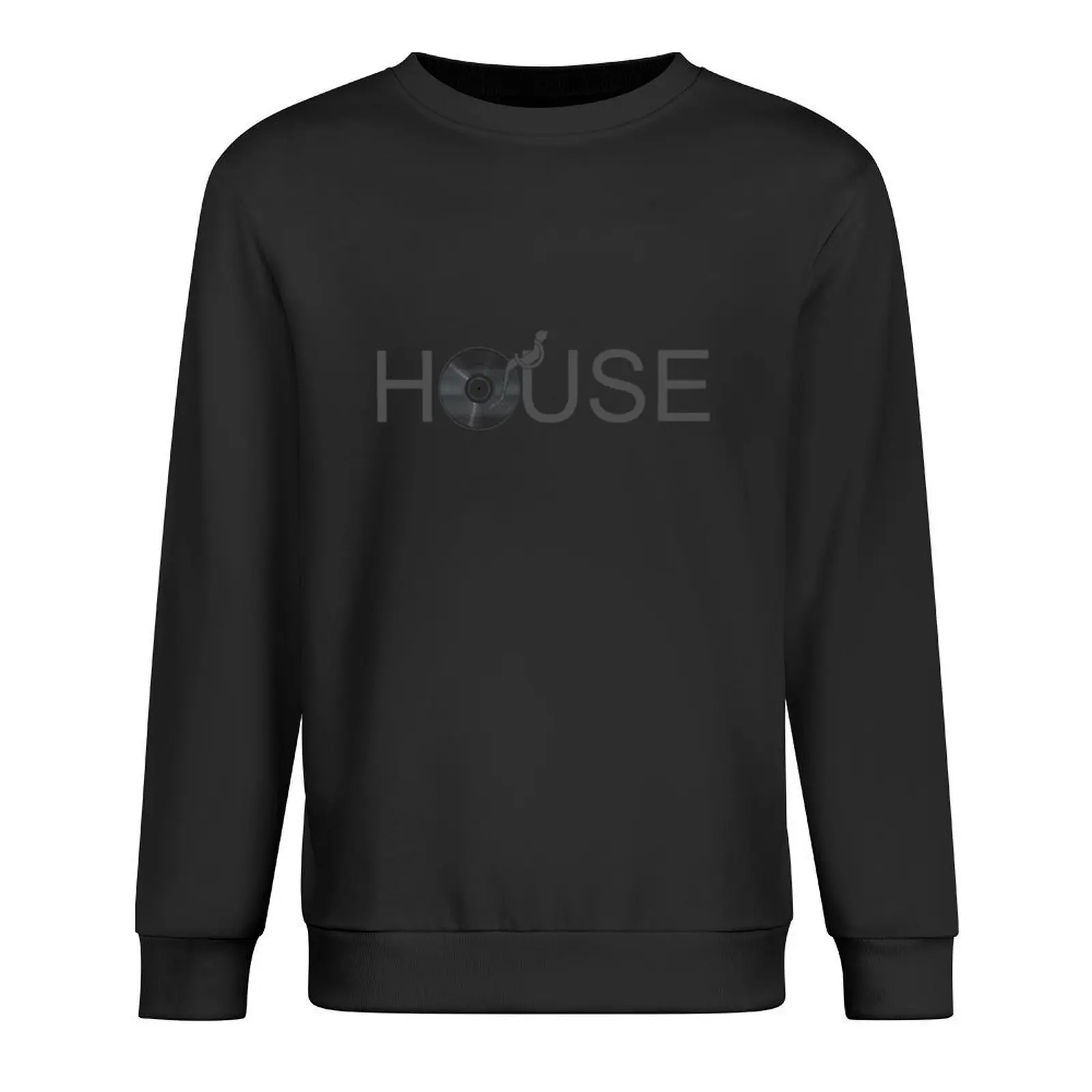 

House Vinyl - Music Turntable DJ Pullover men's sweat-shirt men clothes men's coat autumn new products oversize sweatshirts