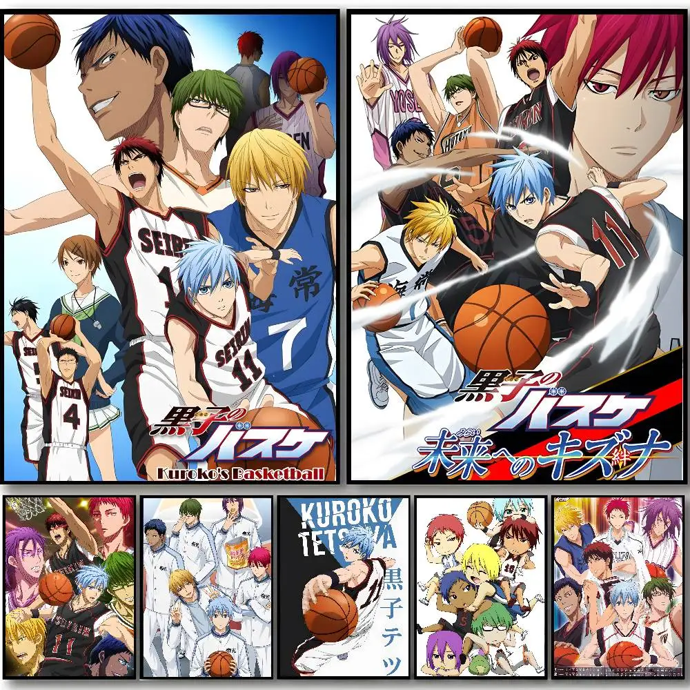 ملصق Anime K-Kuroko no Basuke لكرة السلة ملصقات ذاتية اللصق مناسبة لأي سطح جدار مقاوم للماء ومقاوم للرطوبة