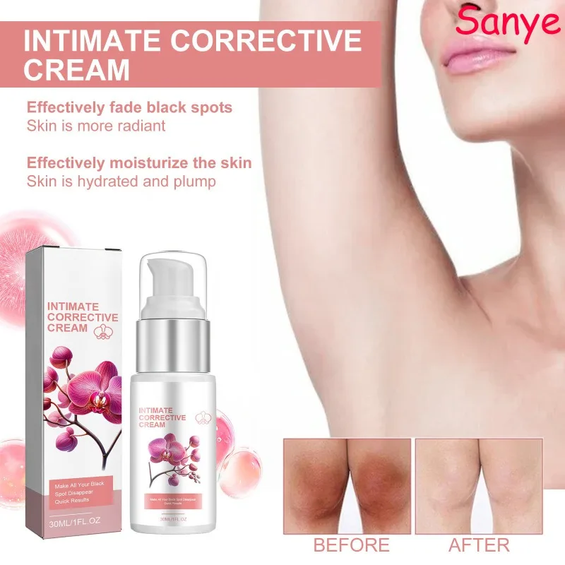 

Body Private Parts Lightening Cream Bikini Area Brighten Emulsion Women Underarm Inner Thighs Brightening Cream For Dark Skin