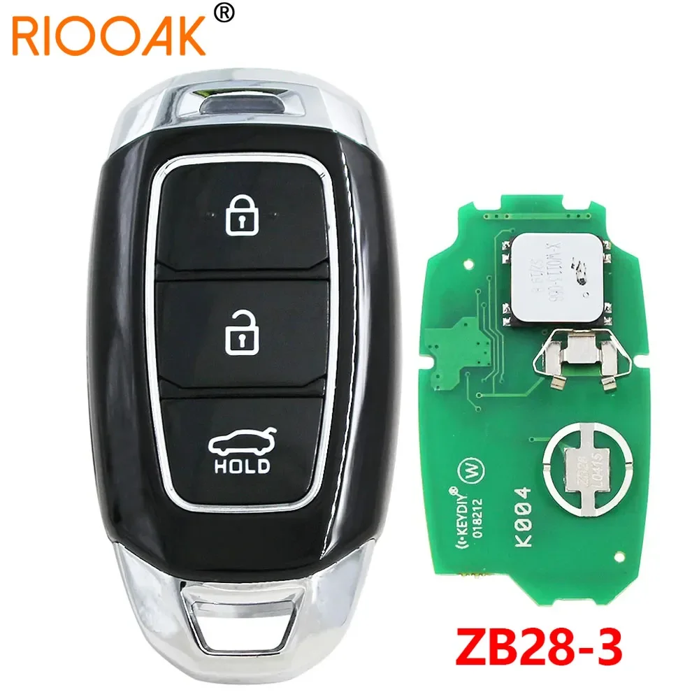 KEYDIY Universele Smart Key ZB04-3 ZB11 ZB12-3 ZB15-3 ZB17 ZB19 ZB28 Smart Key Afstandsbediening voor KD-X2 KD-MAX Autosleutel Afstandsbediening Vervanging