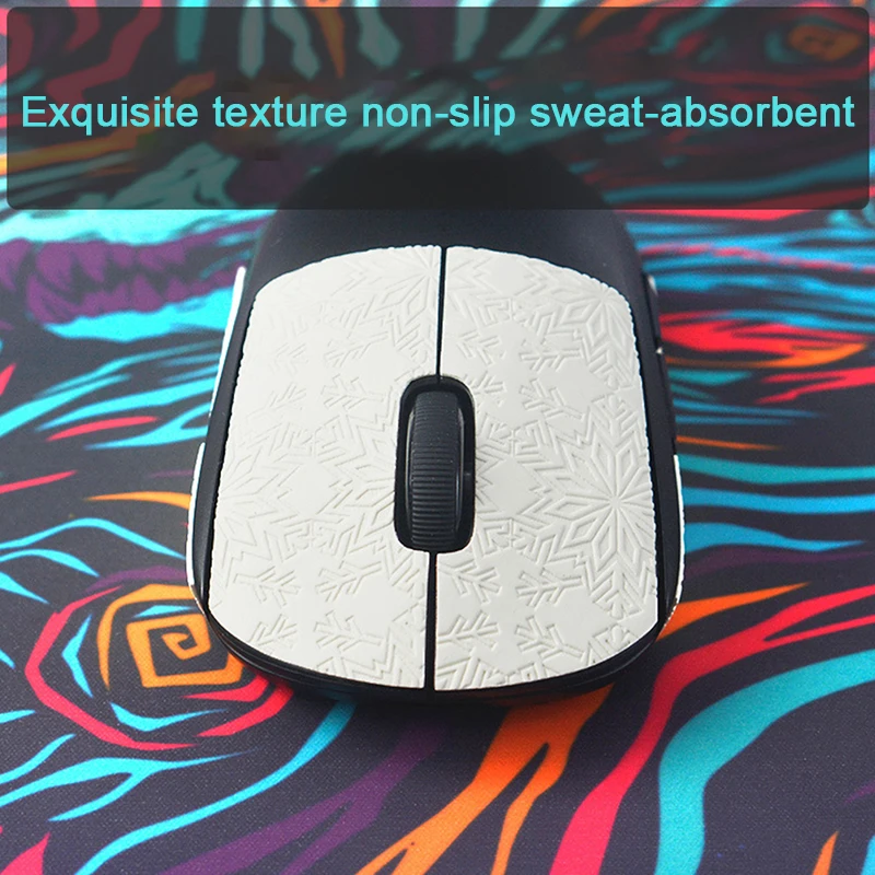 Cinta de agarre para ratón, pegatina artesanal para patines, piel de lagarto antideslizante, chupar el sudor para Logitech G Pro X superligero GPW inalámbrico sin ratón