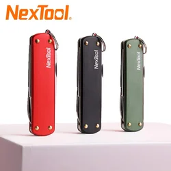 NexTool-Mini Multitool Faca, Tesoura Dobrável, Chave de Fenda, Desembalagem do bolso, Portátil, Cortador ao ar livre, Ferramentas multiuso