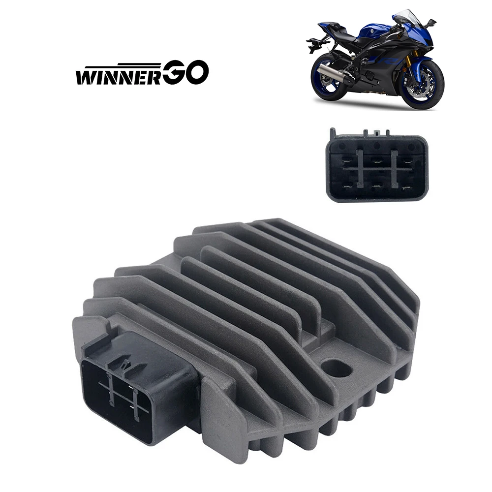 Regulator napięcia prostownika dla Yamaha YZF R6 B/C Raven Silver Team 06-12 YP400 VP300 BT1100 WR250R XVS125 Rhino700 5BN-81960-00