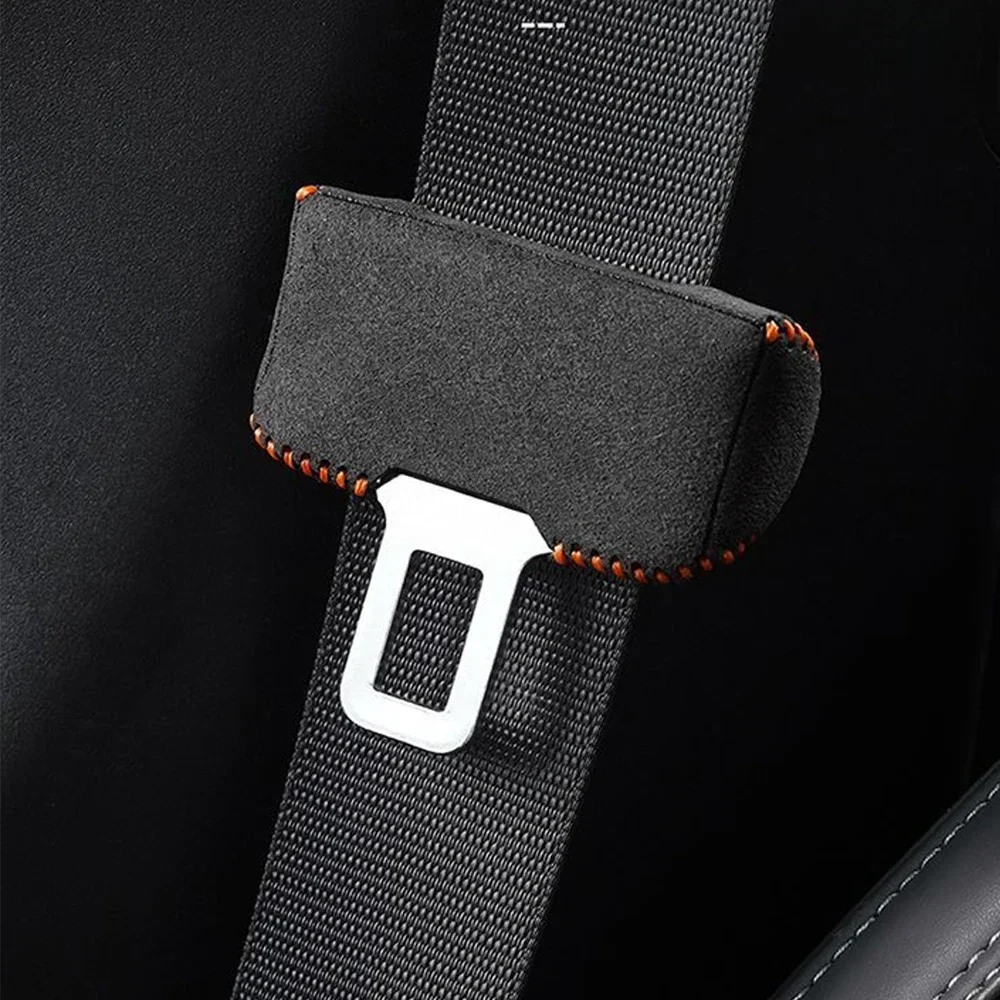 

For Zeekr 001 X 009 Krypton Car Safety Belt Anti Scratch and Collision Buckle Plug Protection Sleeve Modification Cover