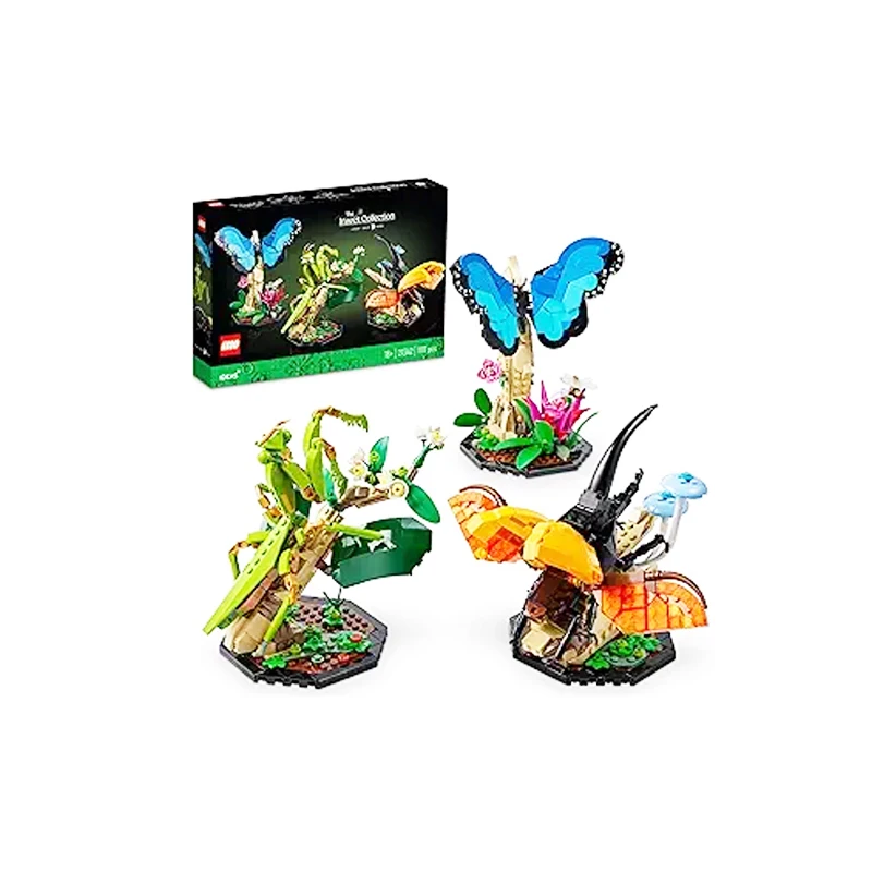 LEGO 21342 Ideas The Insect Collection, Fun Gift for Nature Lovers