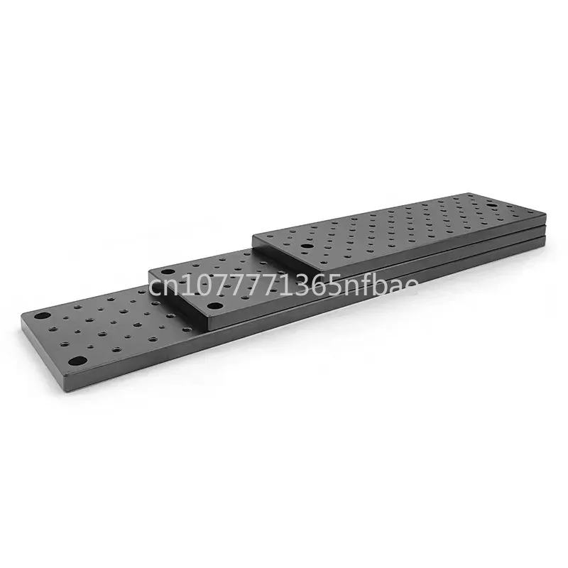 

Optical Flat Plate Optical Experimental Breadboard Hard Aluminum Honeycomb Vibration Isolation Working Platform 300x100x12MM