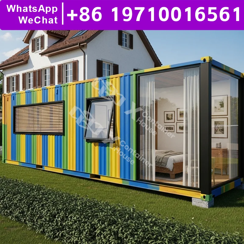 

Заводская сборная мобильность Прочный гостиничный люкс Контейнер для дома Мобильный дом Плоский пакет Дом Водонепроницаемый модульный дом на заказ