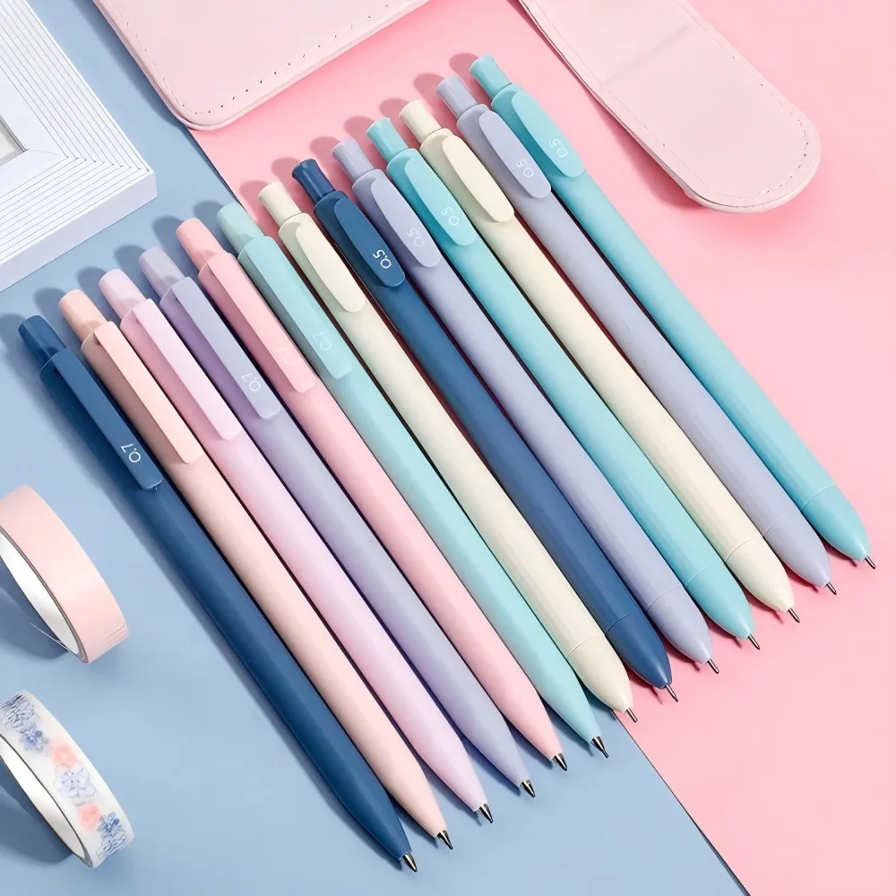 Cute Mechanical Pencil Set, 6PCS Pastel Mechanical Pencils 0.5 & 0.7mm,Aesthetic pencils for Girl Boy, Back to School Supplies