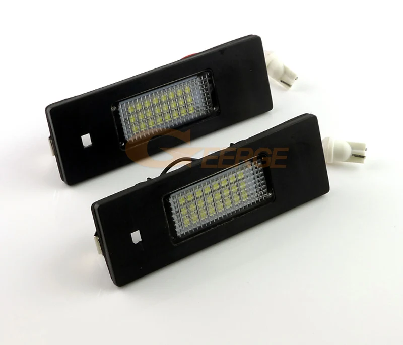 For BMW E81 E87 E63 E64 M6 E85 E86 Z4 Mini Cooper R55 Ultra Bright Led Number License Plate Lamp Light Car Accessories - view 2
