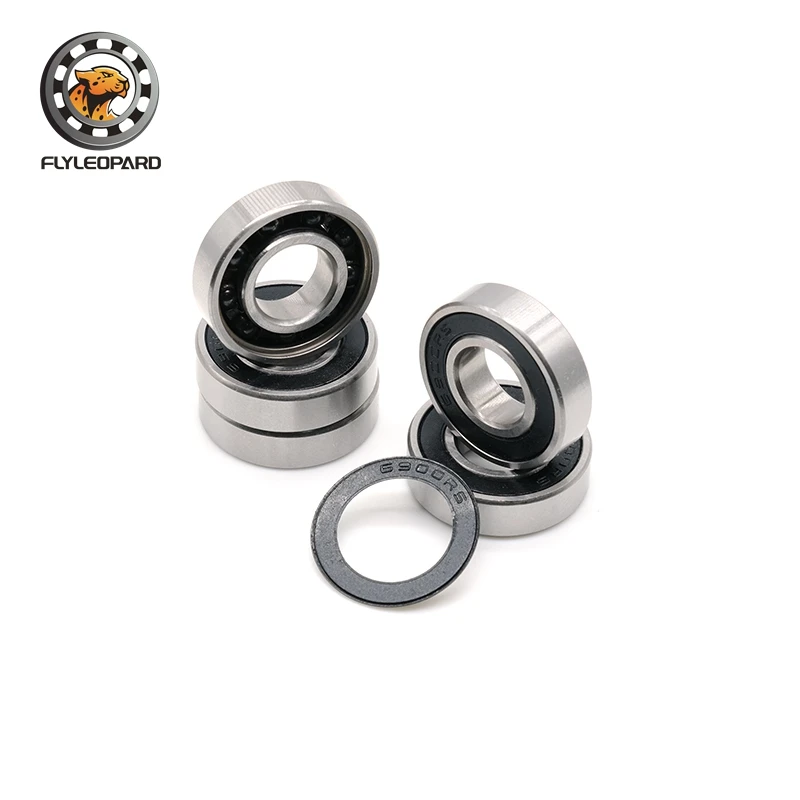 1PC 6902-2RS CB Hybrid Ceramic Ball Bearings 15x28x7 mm ABEC-7 6902 RS CB For DTSwiss 350 Bicycle Hub Front Rear Hubs Wheel