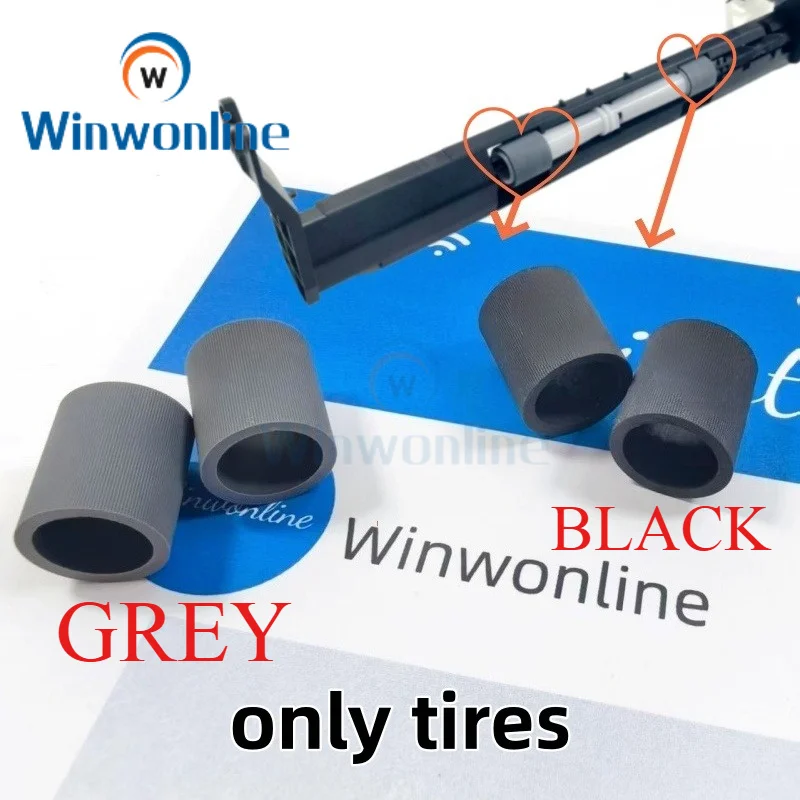10X Pickup Roller Rubber for HP Ink Tank 1110 1000 5810 116 118 119 310 311 프린터 픽업 롤러 고무 315 316 410 411 412 415 500 508 511 514