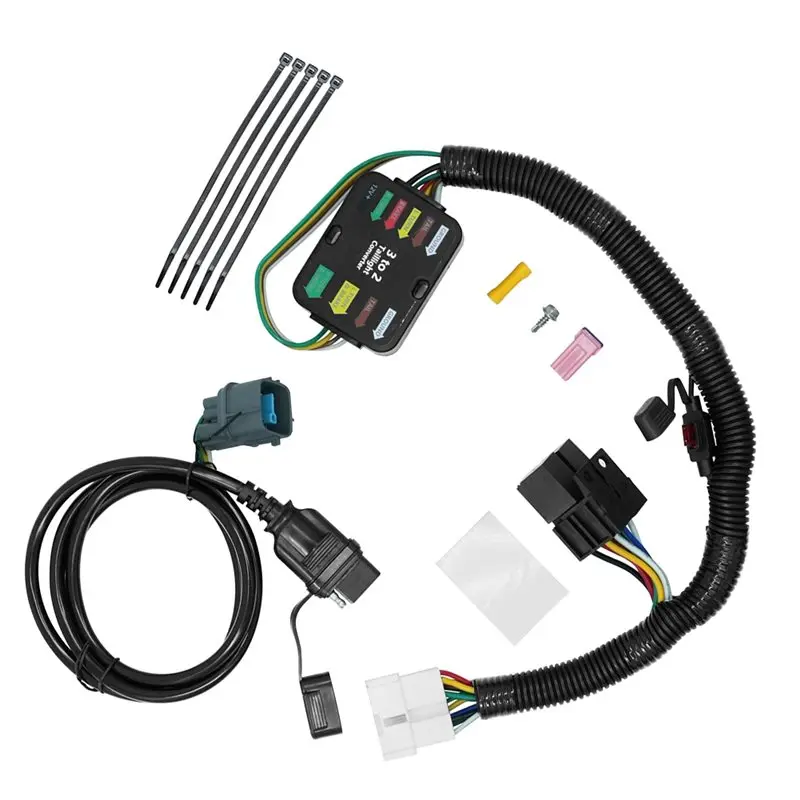 4ピン トレーラー配線ハーネス 56170 ホンダ パイロット 2012-2015 牽引ヒッチハーネスキット用