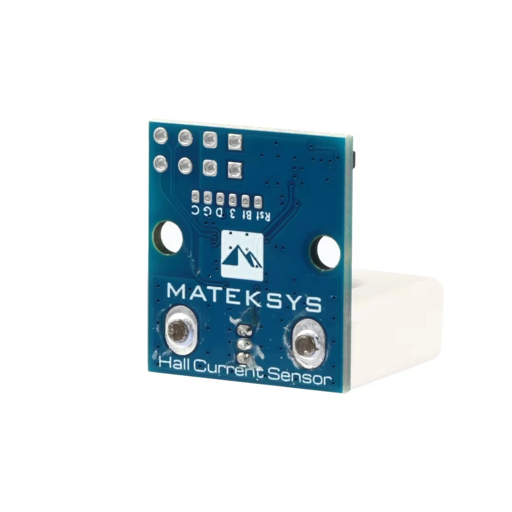 Mateksys Hall Effect Current Sensor 150A Module 0~69V Voltage Sense 23*20*23mm 7g For Flight Controller FPV Racing Drone