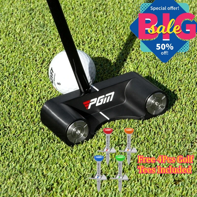 2026 Single Standing Golf Putter Ultra‑Low CG with Aiming Line Professional Golfer Practice Training Club Right Hand TUG045