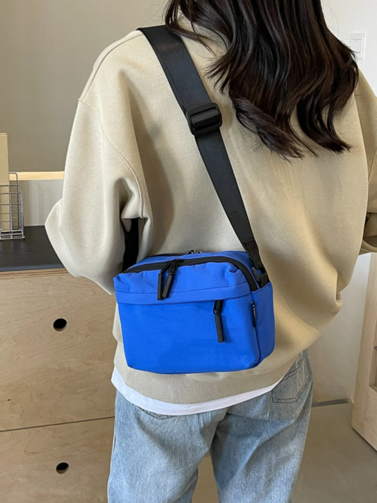 

Нейлоновая сумка через плечо, легкая повседневная дорожная женская сумка для мобильного телефона, весна-лето, новая универсальная сумка на одно плечо