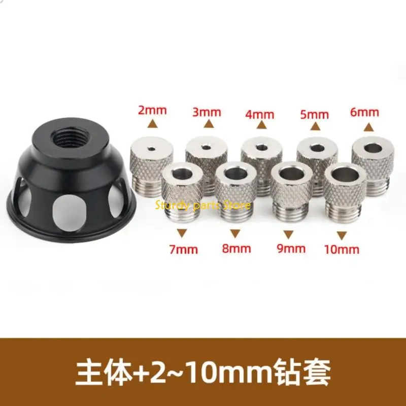97QCヘビーデューティドリルホールガイドツールキットは、木製工芸品の掘削精度を向上させます