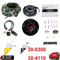 30-0300 30-4110 Kit de medición de índice de combustible de aire O2 de banda ancha serie X LSU 4.9 0258017025 Sensor de oxígeno +15*4,3 cm para calcomanía AEM