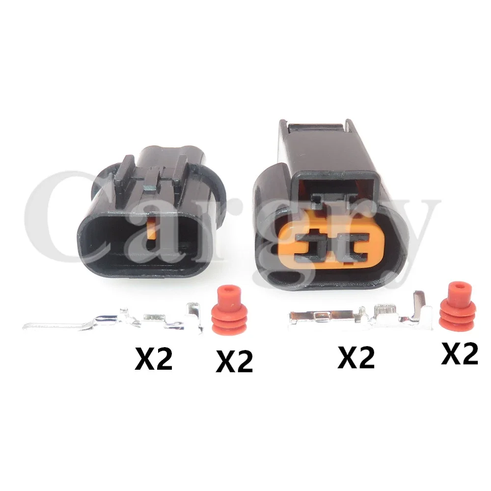 1 Set 2P PB621-02020 PB625-02027 AC Assembly Auto Sealed Connector Car Fog Lamp Wiring Terminal Waterproof Socket - Detail 1