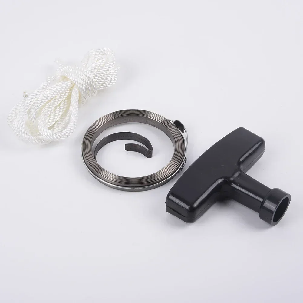 Brand New High Quality Starter Spring Engine Recoil Garden For Honda GX200 Handle Grip Kit Lawnmower Motor